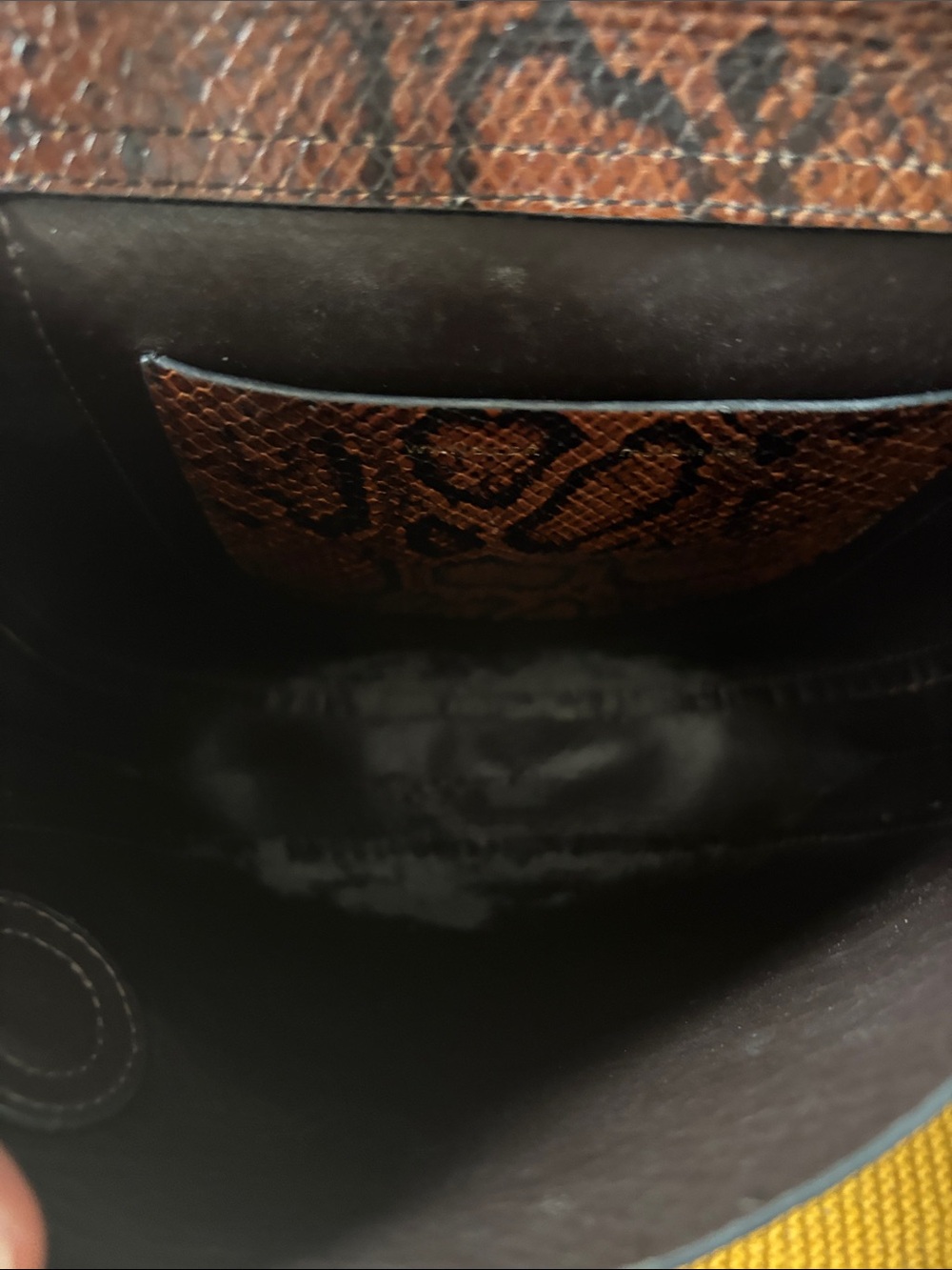 Wandler Hortensia Medium Python Printed Leather Convertible Bag - Picture 8 of 9